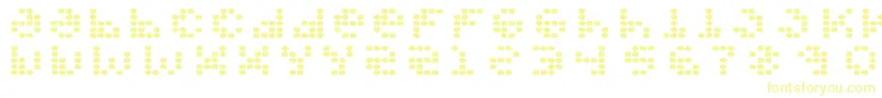 Propellerfuel-Schriftart – Gelbe Schriften