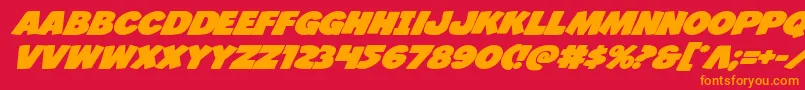 More about Jcandlestickboldexpand Font Jcandlestickboldexpand Font – Orange Fonts on Red Background