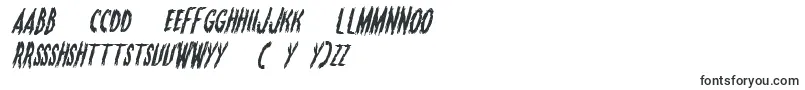 Monsteramaital-Schriftart – haussa Schriften
