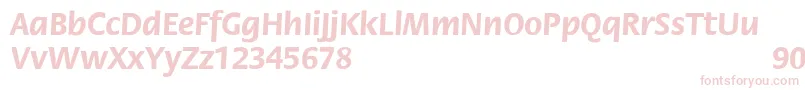 FloraBold-Schriftart – Rosa Schriften