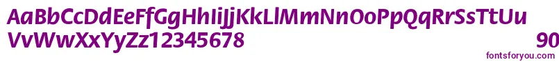 FloraBold Font – Purple Fonts