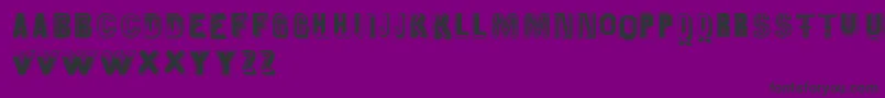 Oldiesbutgoodies Font – Black Fonts on Purple Background
