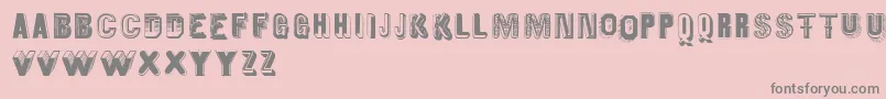 Oldiesbutgoodies Font – Gray Fonts on Pink Background