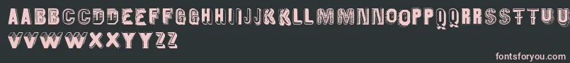 Oldiesbutgoodies Font – Pink Fonts on Black Background
