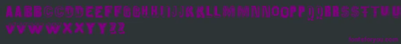Oldiesbutgoodies Font – Purple Fonts on Black Background