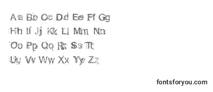 RoughLinen-fontti