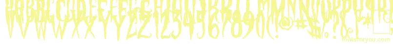 PhantomFingers Font – Yellow Fonts