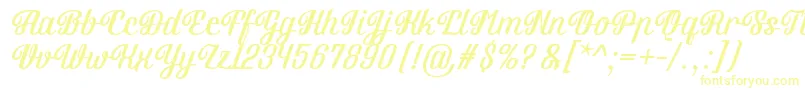 Brotherina Font – Yellow Fonts