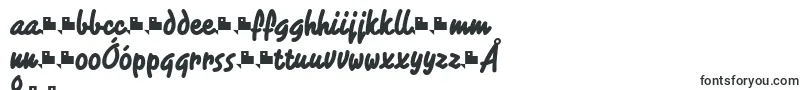 fuente RotulonaHandFfpFont – fuentes polaca