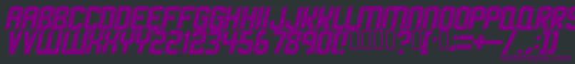 Strangephenomena ffy Font – Purple Fonts on Black Background