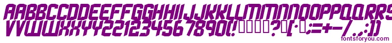 Strangephenomena ffy Font – Purple Fonts on White Background