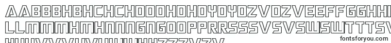MegatronHollow Font – Shona Fonts