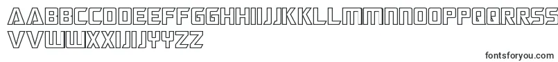MegatronHollow Font – Dutch Fonts