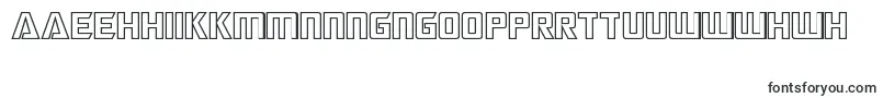 MegatronHollow Font – Maori Fonts