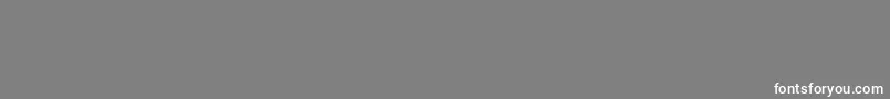 Aramayka Font – White Fonts on Gray Background