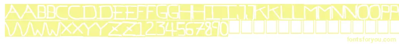 PfVeryverybadfont7Inverted Font – Yellow Fonts