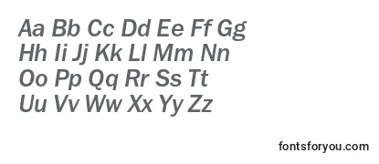 FranklingothicmediumcItalic-fontti