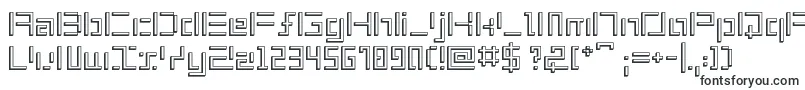Шрифт ShuinSans3D – плакатные шрифты