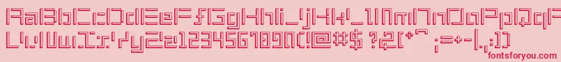 ShuinSans3D Font – Red Fonts on Pink Background