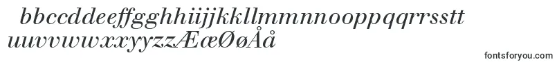 WalbaumLtItalic Font – Danish Fonts