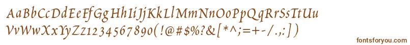 PetitscriptItalic Font – Brown Fonts