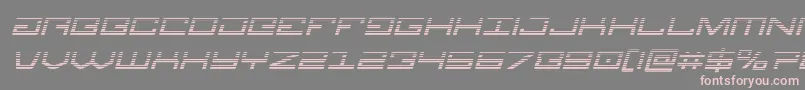 Legiongradital Font – Pink Fonts on Gray Background