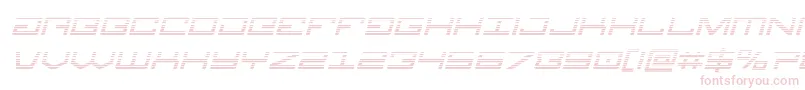 Legiongradital Font – Pink Fonts on White Background