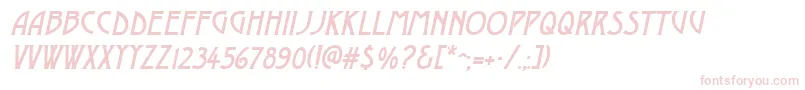 DustinesolidItalic Font – Pink Fonts