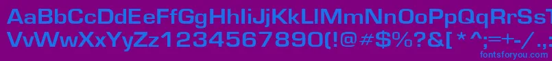 Подробнее о шрифте GardenwayextBo Шрифт GardenwayextBo – синие шрифты на фиолетовом фоне