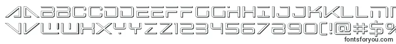 Bansheepilot3D-fontti – 3D-fontit