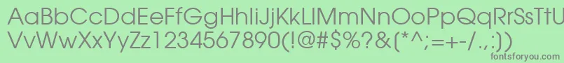 ItcAvantGardeGothicРљРЅРёР¶РЅС‹Р№ Font – Gray Fonts on Green Background