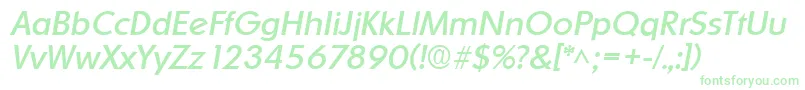 OrnitonsItalic Font – Green Fonts