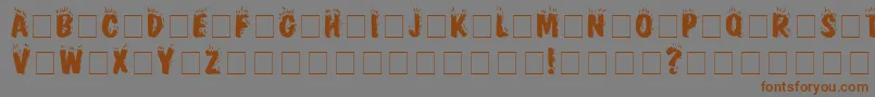 fuente FirebugCapsSsi – Fuentes Marrones Sobre Fondo Gris