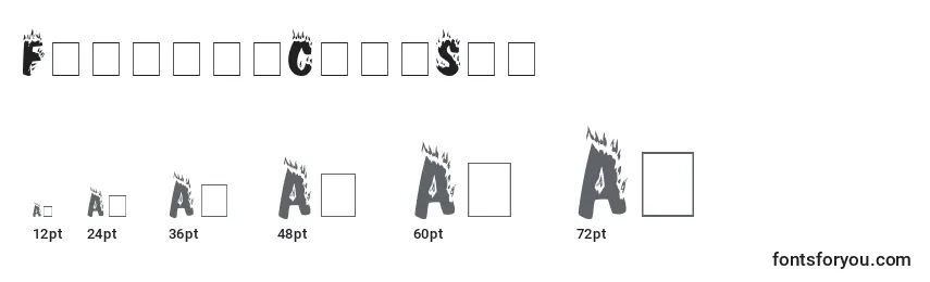 FirebugCapsSsi Font Sizes