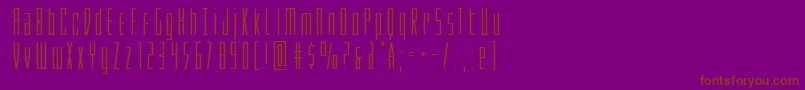 Подробнее о шрифте Phantaconexpand Шрифт Phantaconexpand – коричневые шрифты на фиолетовом фоне