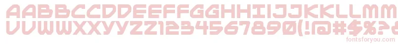 MainframeBbBold-Schriftart – Rosa Schriften