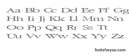 Обзор шрифта Elvissaxhorn45RegularTtext