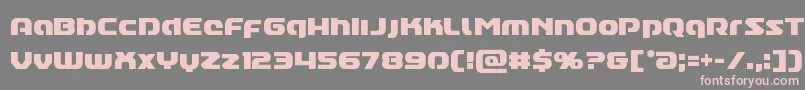More about Annapolislowercasecond Font Annapolislowercasecond Font – Pink Fonts on Gray Background