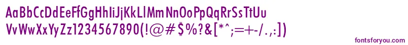 Fonte FuturaCondencedNormalRegular – fontes roxas