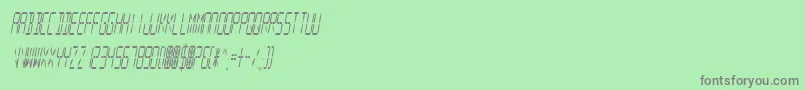 Подробнее о шрифте DigitalReadoutCondensed Шрифт DigitalReadoutCondensed – серые шрифты на зелёном фоне