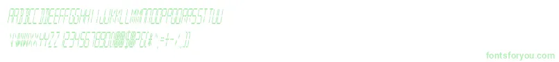 DigitalReadoutCondensed Font – Green Fonts