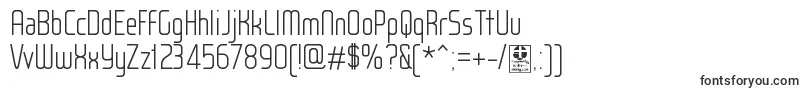 WoxModelistLightDemo Font – Fonts for engraving