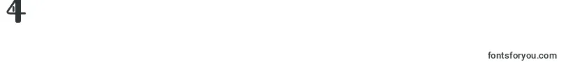 Everythinggold Font – Fonts for Digit 4