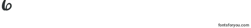 Everythinggold Font – Fonts for Digit 6
