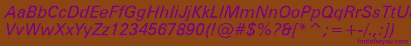 More about Zurichi Font Zurichi Font – Purple Fonts on Brown Background