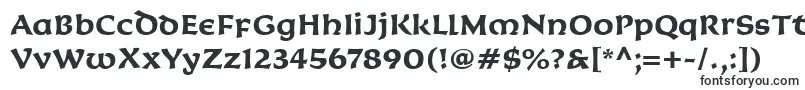 KoriganItcBold-Schriftart – Yandex-Schriften
