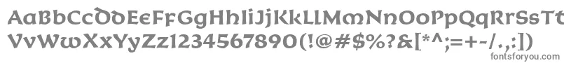 KoriganItcBold Font – Gray Fonts