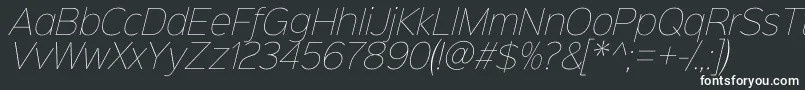 fuente Sinkinsans100thinitalic – fuentes blancas