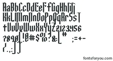 Ysgarth font – gothic Fonts