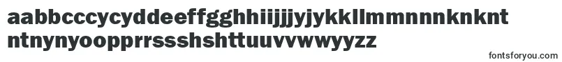 FranklinGothicHeavy Font – Kinyarwanda Fonts